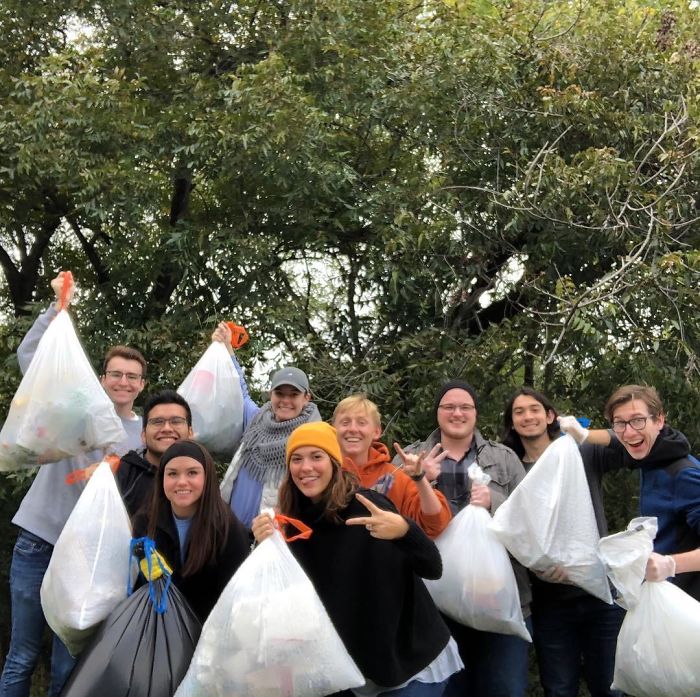 May Be An Older Pic (November 2018), But Some Friends And I Went To A Local Park/River And Cleaned Up As Much As We Could Find! #trashtag