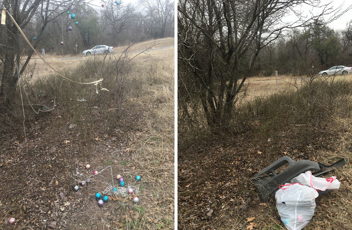 Someone Thought Christmas Should Be Year Round, We Thought Differently #trashtag