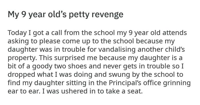 Mom Shares Story About How Her 9 Year Old Got Sweet Revenge On Her