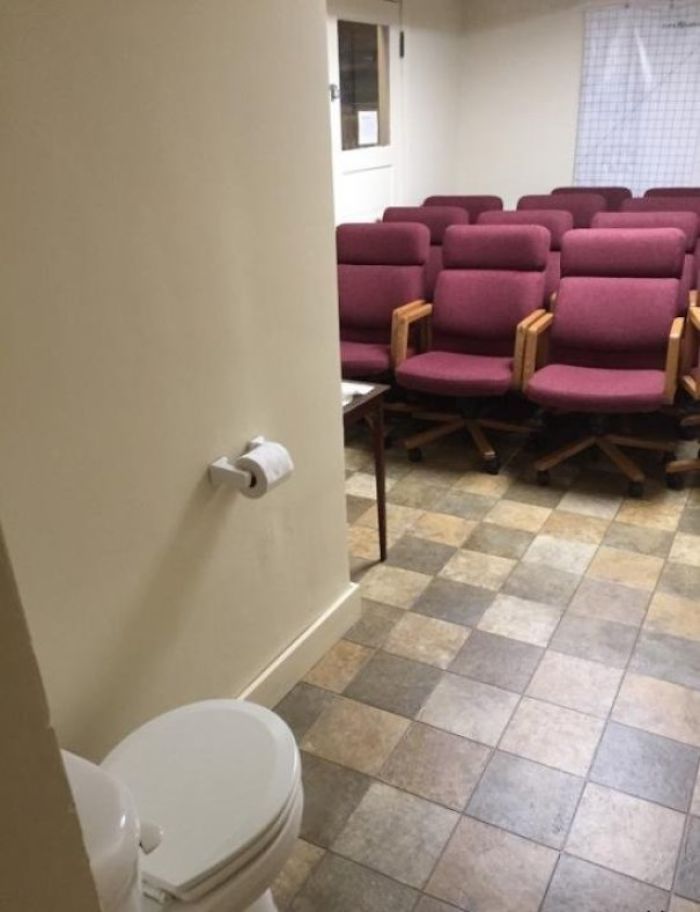 Toilet In The Meeting Room