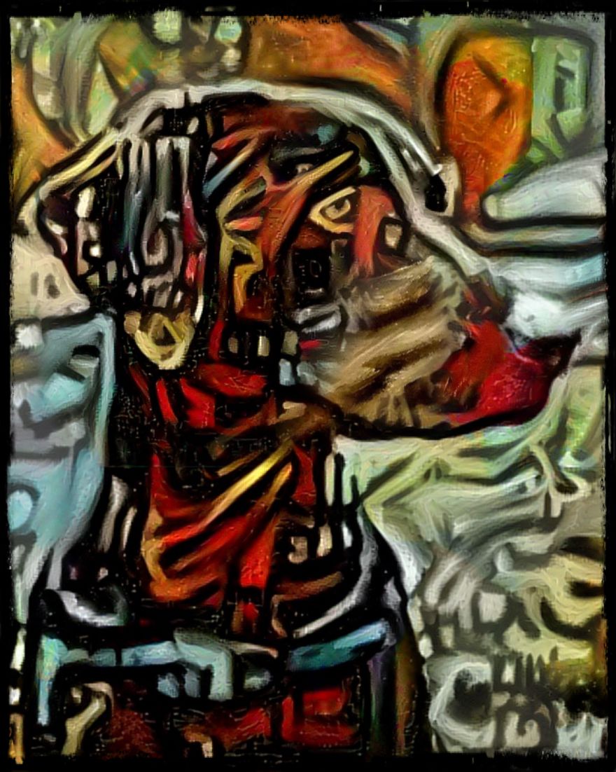 I Do Neural Network Art Of Images I Find Online.