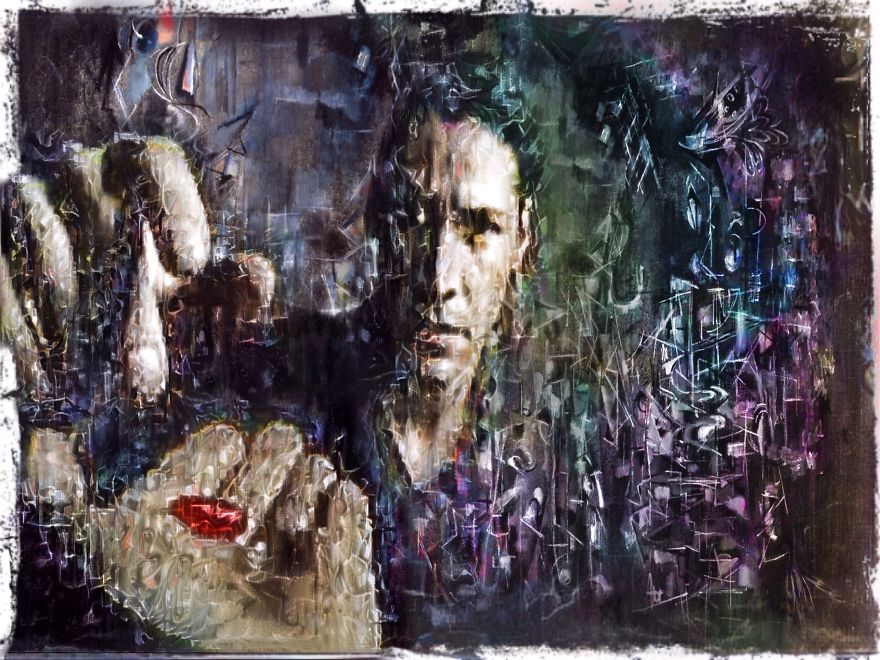 I Do Neural Network Art Of Images I Find Online.