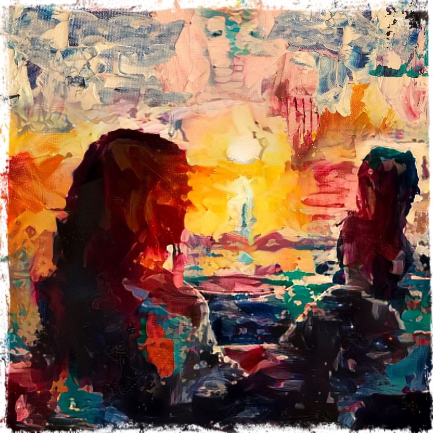 I Do Neural Network Art Of Images I Find Online.