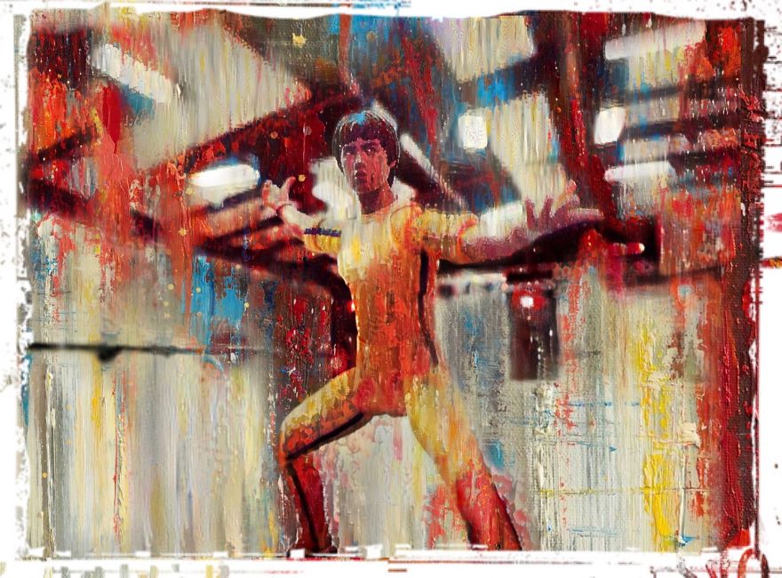 I Do Neural Network Art Of Images I Find Online.