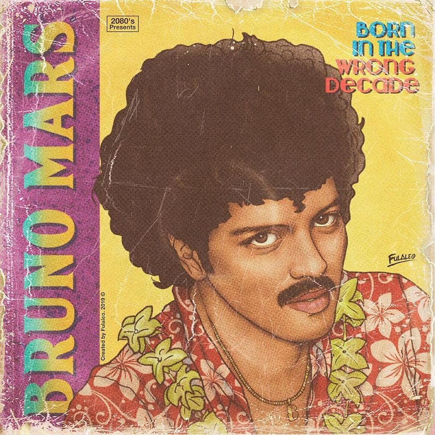 Bruno Mars "Born In The Wrong Decade"