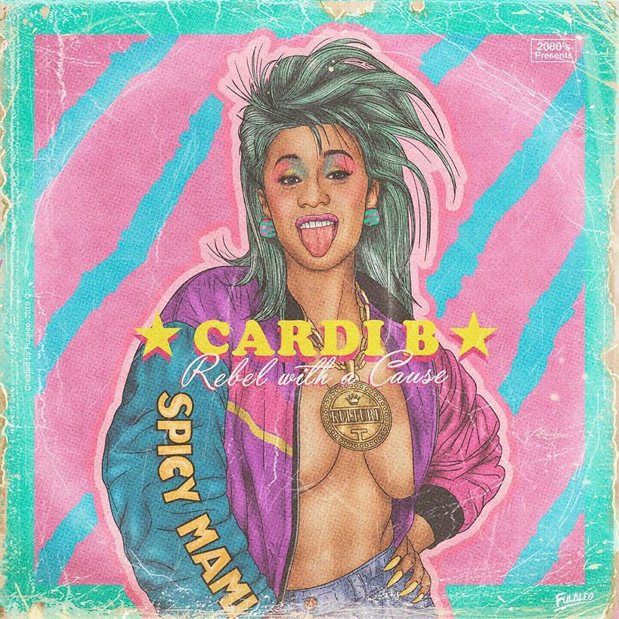 Cardi B "Rebel With A Cause"