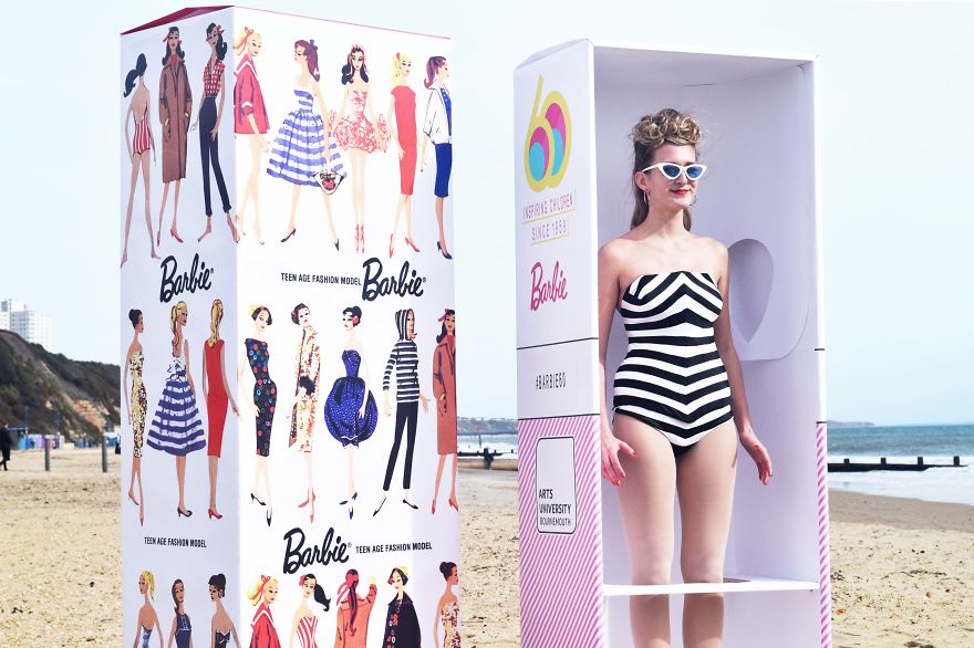 Students Reimagine The First Barbie In Real-Life To Celebrate Her Birthday