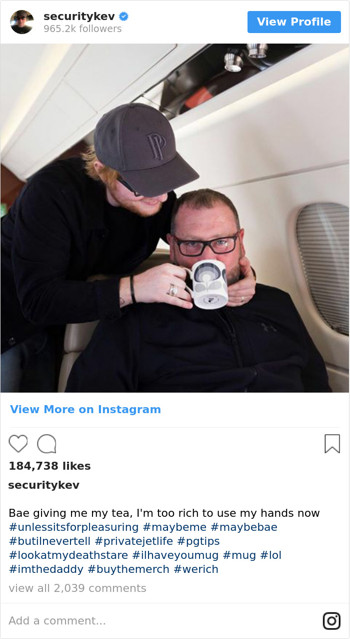 Bae Giving Me My Tea, I'm Too Rich To Use My Hands Now #unlessitsforpleasuring #maybeme #maybebae #butilnevertell #privatejetlife #pgtips #lookatmydeathstare #ilhaveyoumug #mug #lol #imthedaddy #buythemerch #werich