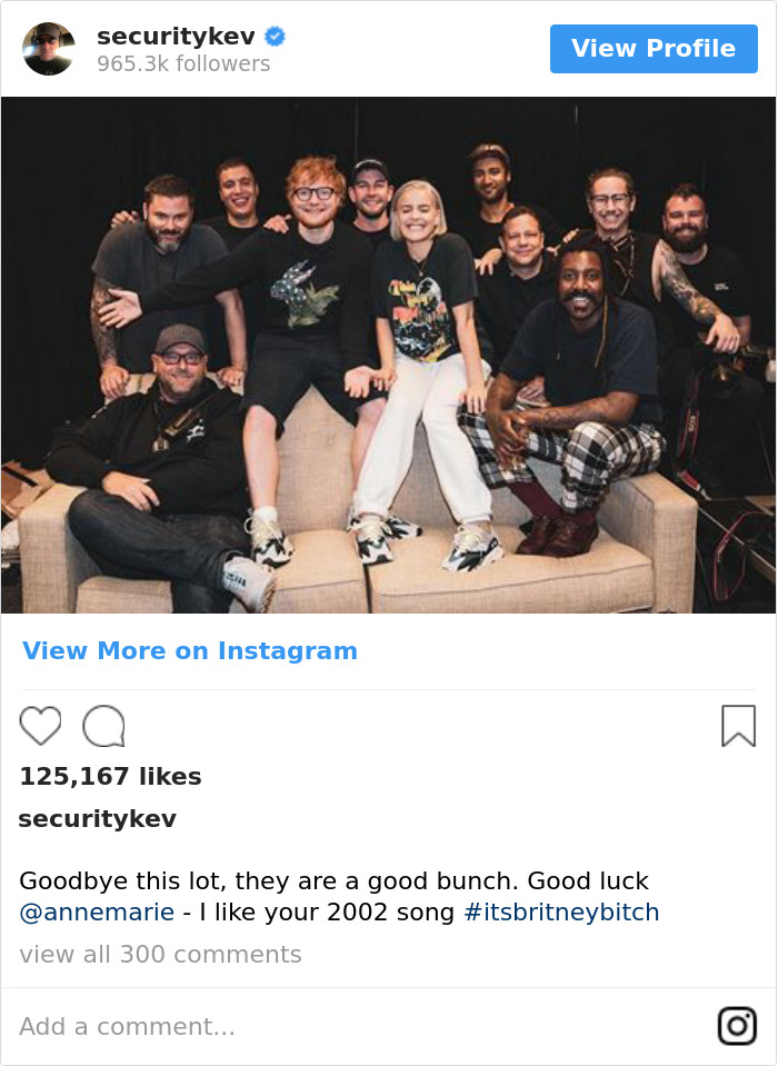 Goodbye This Lot, They Are A Good Bunch. Good Luck @annemarie - I Like Your 2002 Song #itsbritneybitch