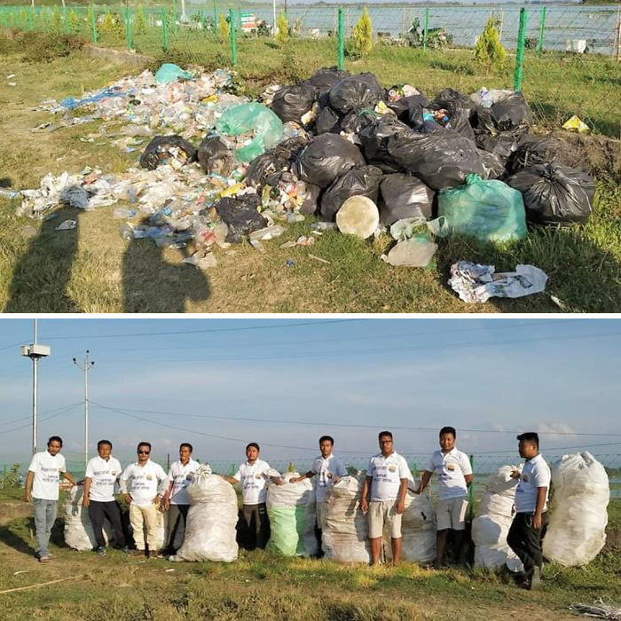 #trashtag #trastagchallenge Team #waragainstplasticwaste. Hope More Environment Conscious People Join This Challenge For Better Tomorrow