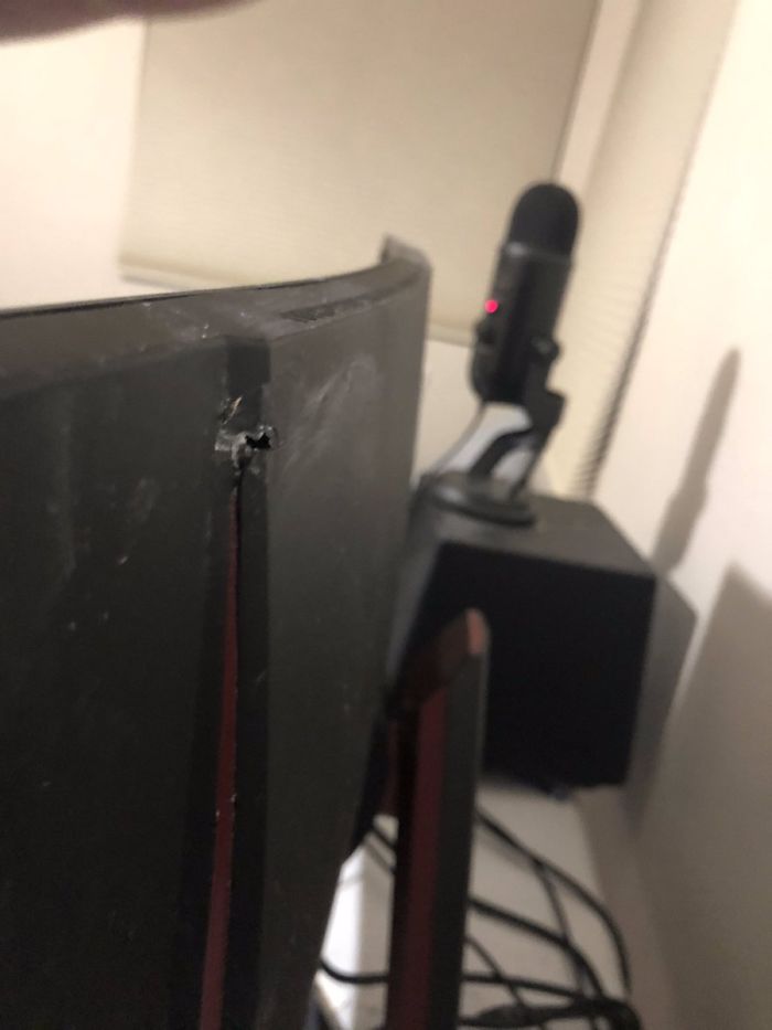 Gaming Monitor Stops One Of 5 Bullets Shot At This Guy’s House, MSI Offers To Replace It