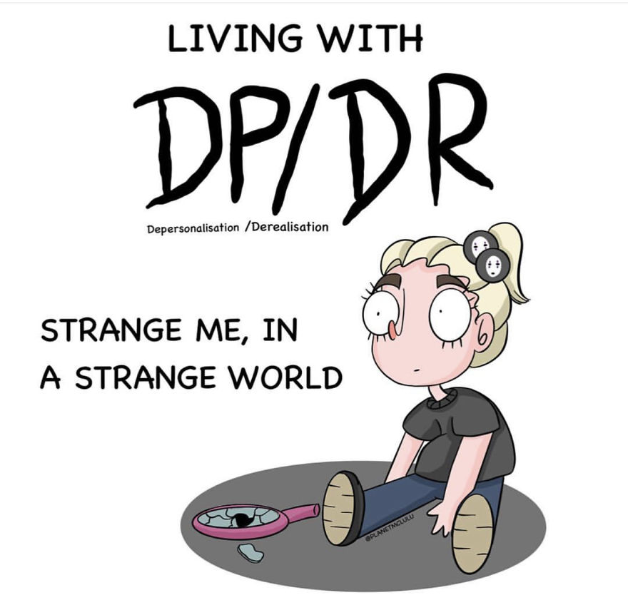 I've Been Suffering From DPDR For Over 3 Years Now, And I Want People To Know What It’s Like (10 Comics)
