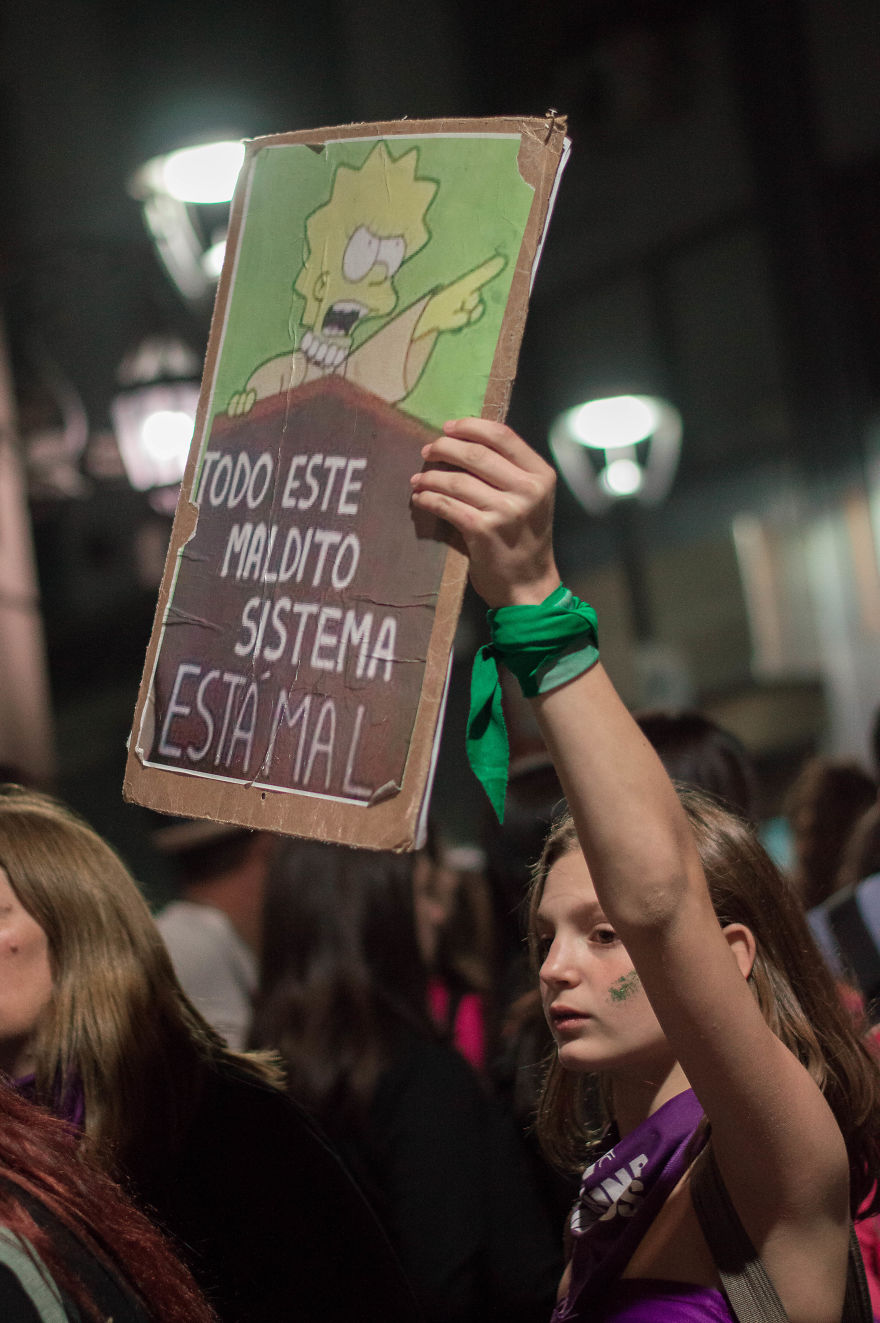 I Photographed Women’s Day In Argentina