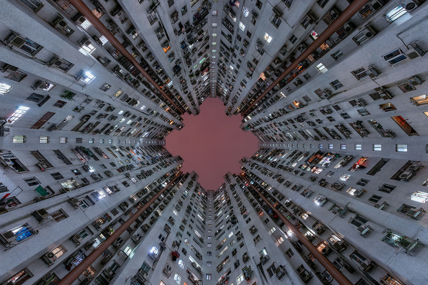 Brazilian Photographer Captures The Dense Architecture Of Hong Kong