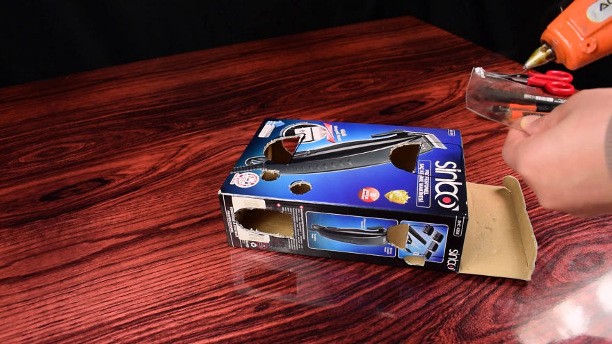 How I Made A Rustic House Lamp Using Cardboard Box How I Made A Rustic House Lamp Using Cardboard Box