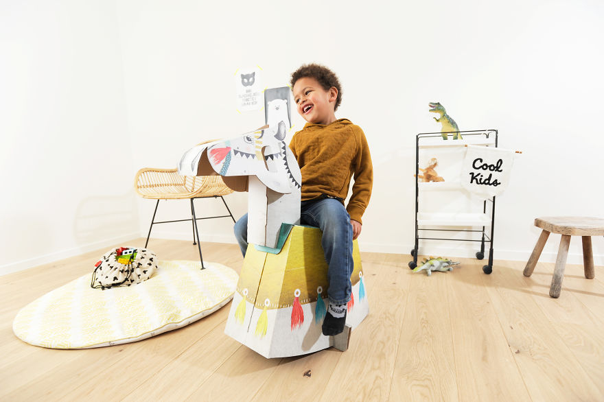How I Ended Up Creating Cardboard Toys For Kids With A Rich Imagination