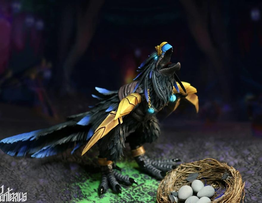 I Craft Magical Creatures Straight Out Of World Of Warcraft Which Take About 2 Months To Make