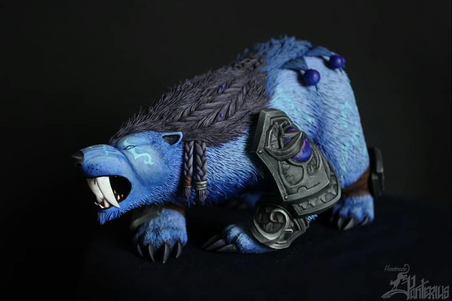 I Craft Magical Creatures Straight Out Of World Of Warcraft Which Take About 2 Months To Make