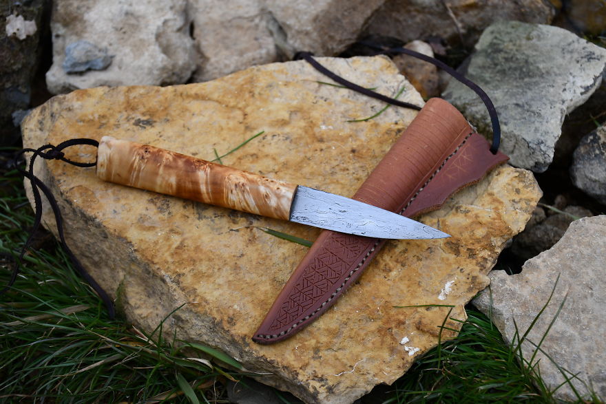 I Made The Steel, Then I Made The Knife.