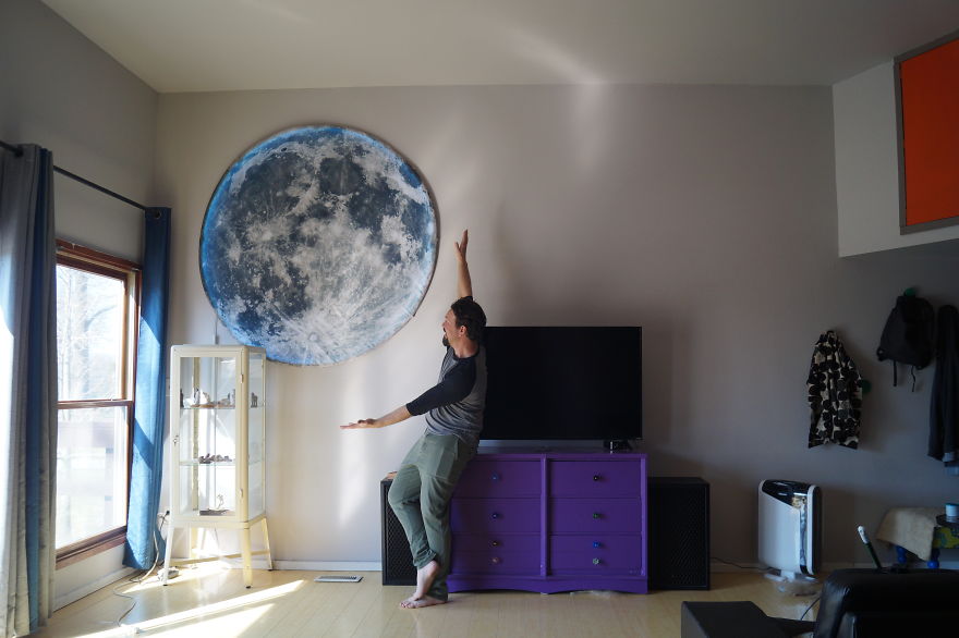 I Made This Giant Moon Without Fancy Tools