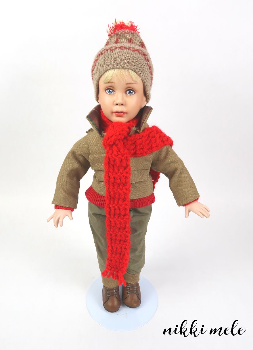 Old Porcelan Doll Transformed Into Kevin Mccallister From Home Alone! Old Porcelan Doll Transformed Into Kevin Mccallister From Home Alone!