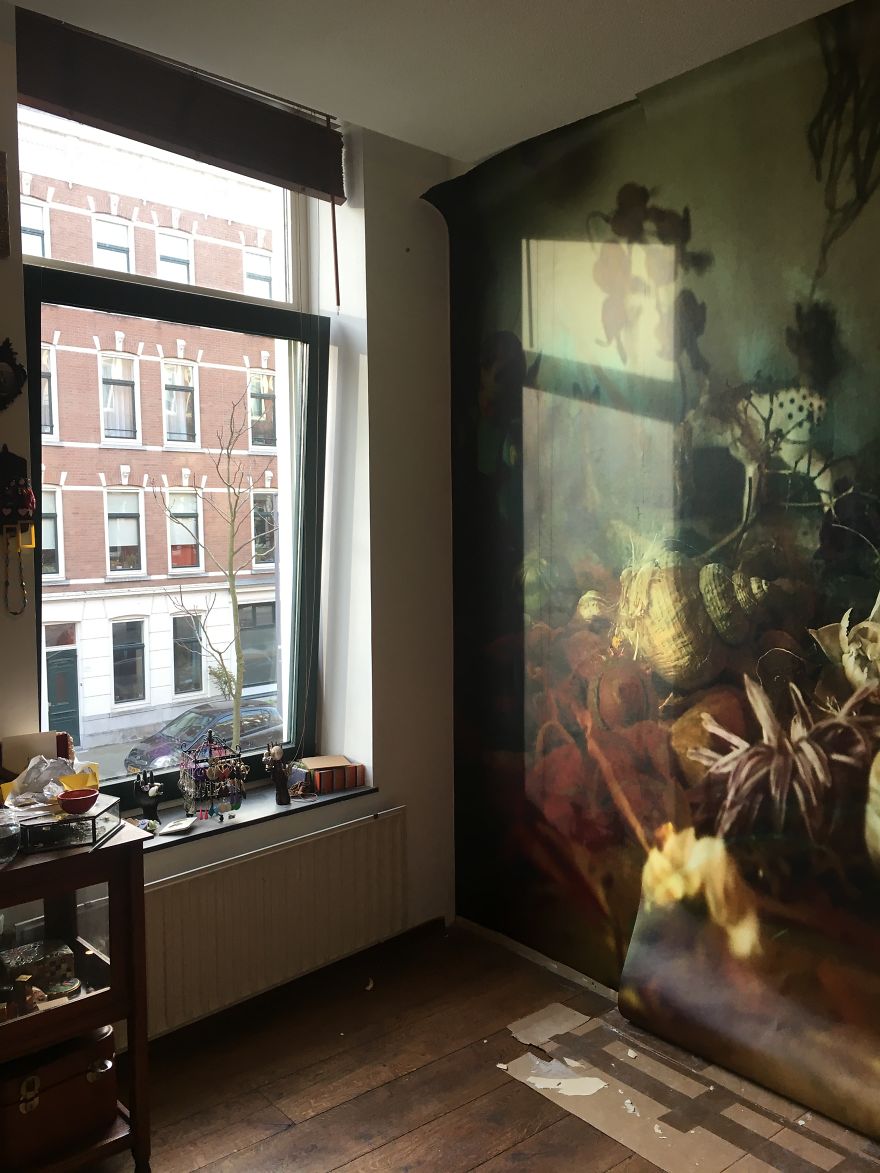 We Made A Wall That Matches Every Item In This Beautiful Dressingroom