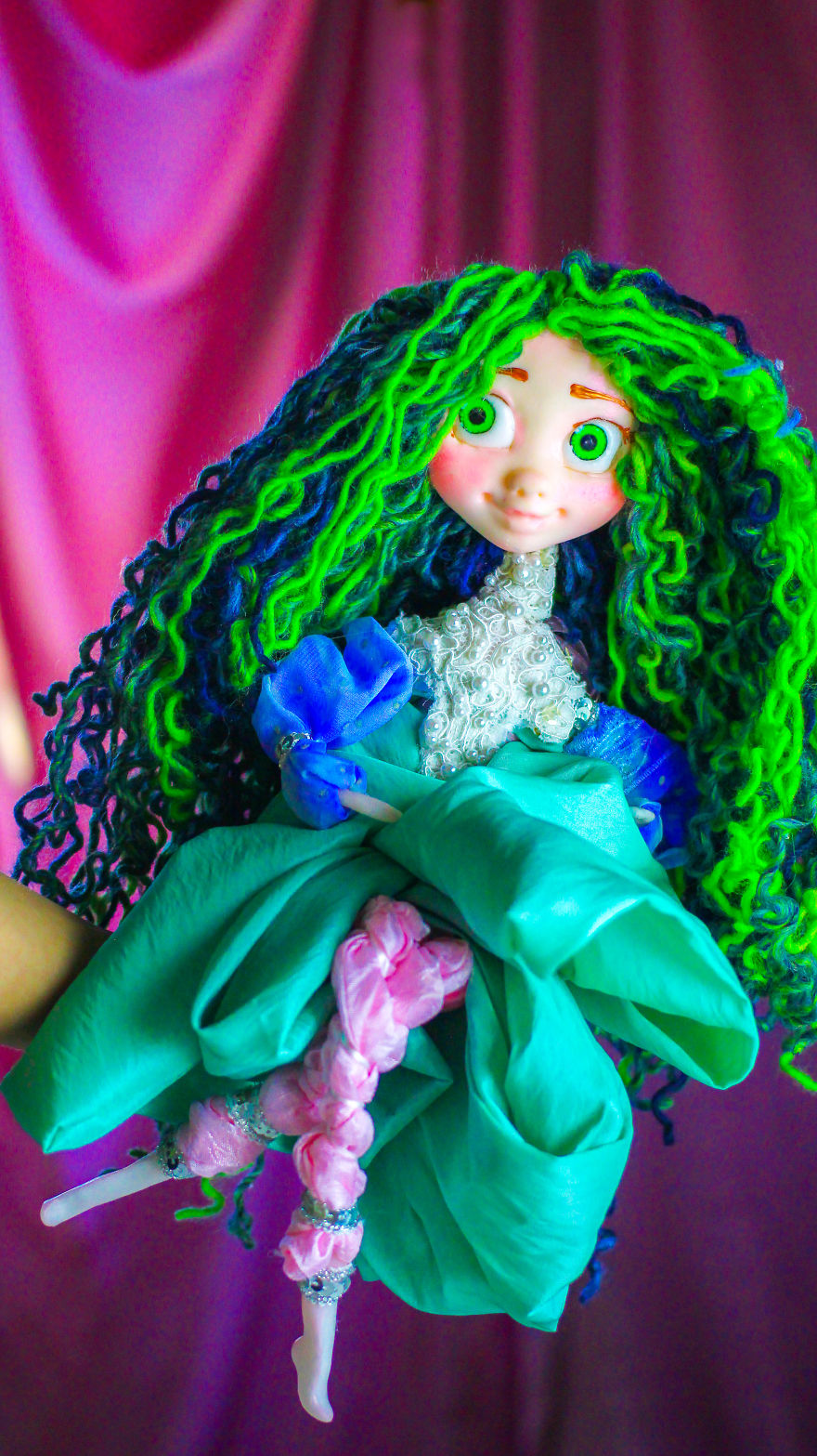 I Make Fairy Handmade Dolls Sculpted With Polymer Clay - Unique Artist Dolls Keepers Of Magic