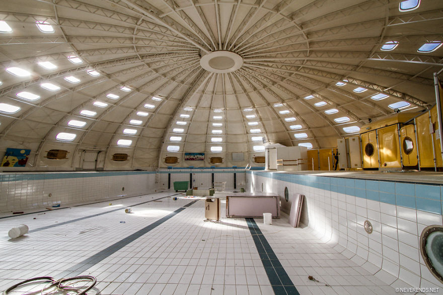 The Abandoned Sunflower Swimming Pool The Abandoned Sunflower Swimming Pool