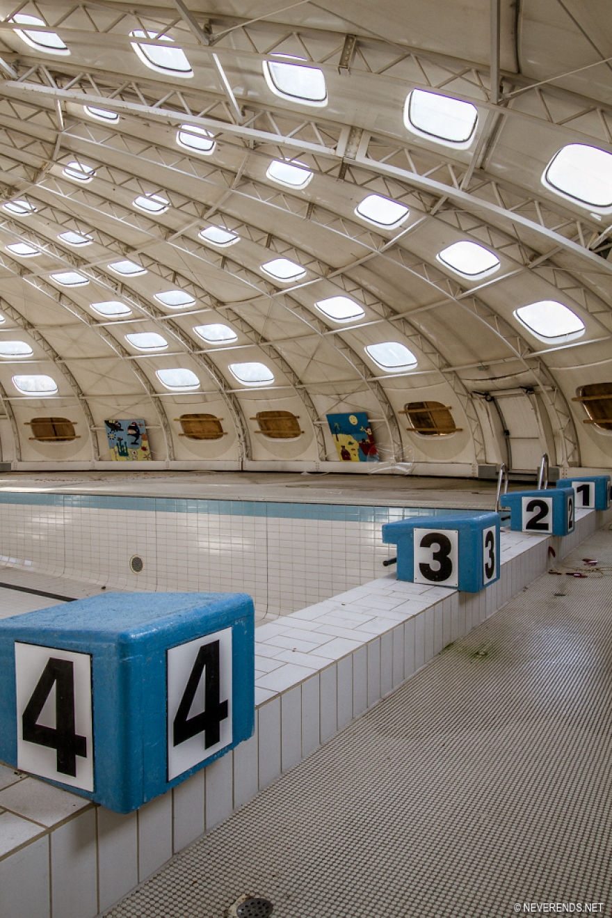 The Abandoned Sunflower Swimming Pool The Abandoned Sunflower Swimming Pool