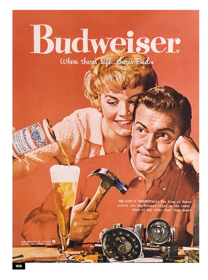 Budweiser Adapts Its Sexist Ads From The 50s And 60s To 2019