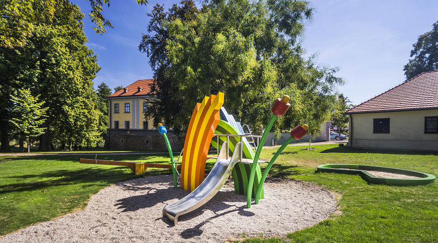 Colorful Unique Playground