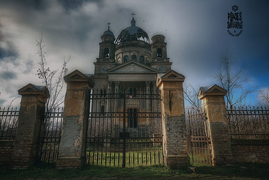 Exploring An Abandoned Mausoleum In Romania