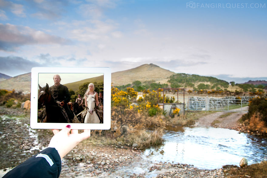 Ser Jorah And Khaleesi In Northern Ireland