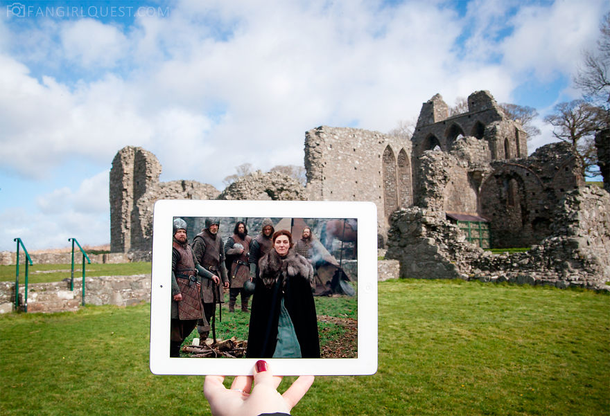 Catelyn Stark At Inch Abbey, Northern Ireland