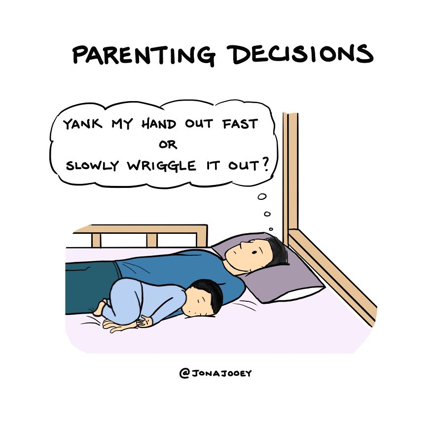 22 Comics Of Why I Think Parenthood Is Not For The Faint Of Heart (Oc)