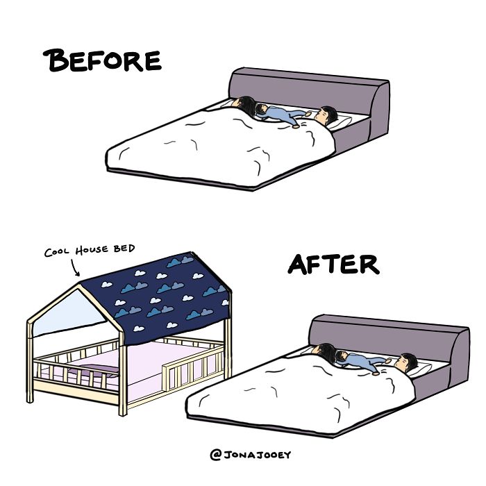 I Drew 30 Comics Of Why I Think Parenthood Is Not For The Faint Of Heart