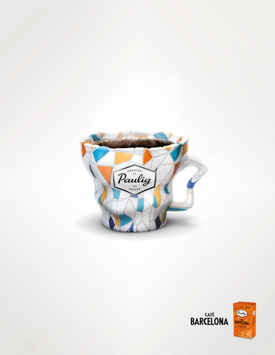 Deceptively Simple Paulig Ads Take You On A Coffee Tour Of The World
