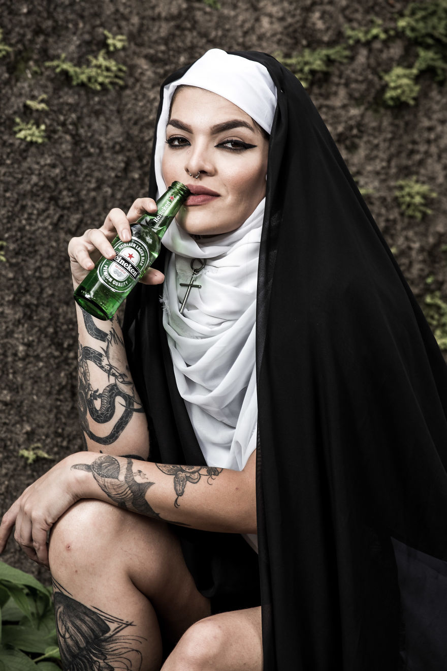 Photographic Series Explores The Relationship Between Sacred And Sinful