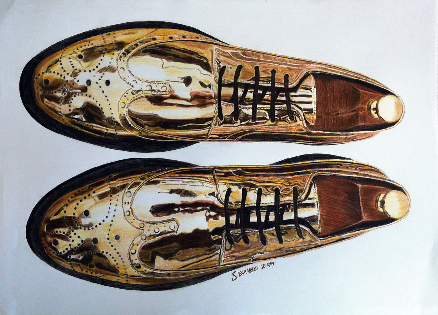 My First Photorealistic Shoes Drawings My First Photorealistic Shoes Drawings