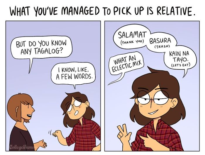 Some Of My Comics About Growing Up And About Not Fucking Knowing Any Tagalog.