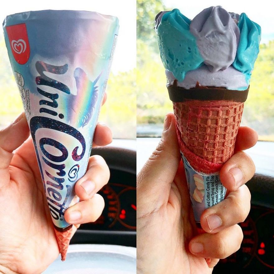 That's The Most Colourful Ice-Cream I've Ever Seen That's The Most Colourful Ice-Cream I've Ever Seen