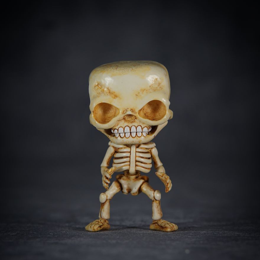 The World's First Freestanding Full Body Skeleton In Funko Pop Dimensions