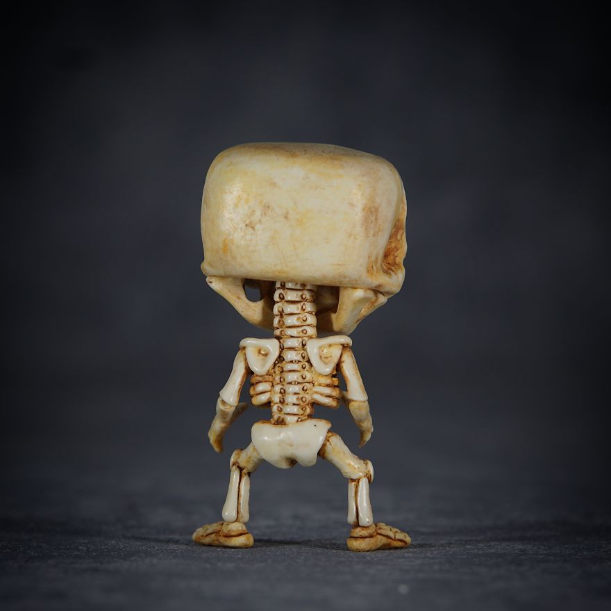 The World's First Freestanding Full Body Skeleton In Funko Pop Dimensions