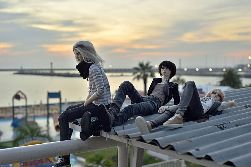 This Artist Gave Souls And Life To These Body Kun Dolls Combining Photography And Digital Art