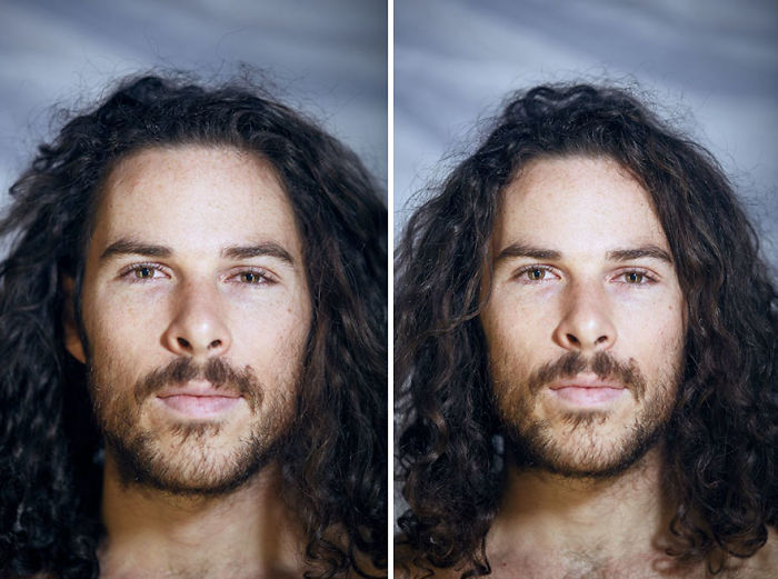 Photographer Takes Portraits Of People With And Without Clothes, Asks Viewers To Guess Which One Is Naked From Their Faces