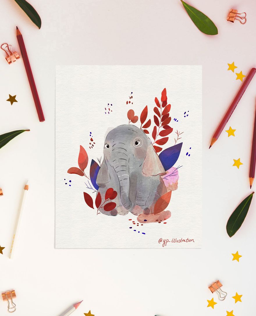Tiny Elephant To Help You Get Through The Week