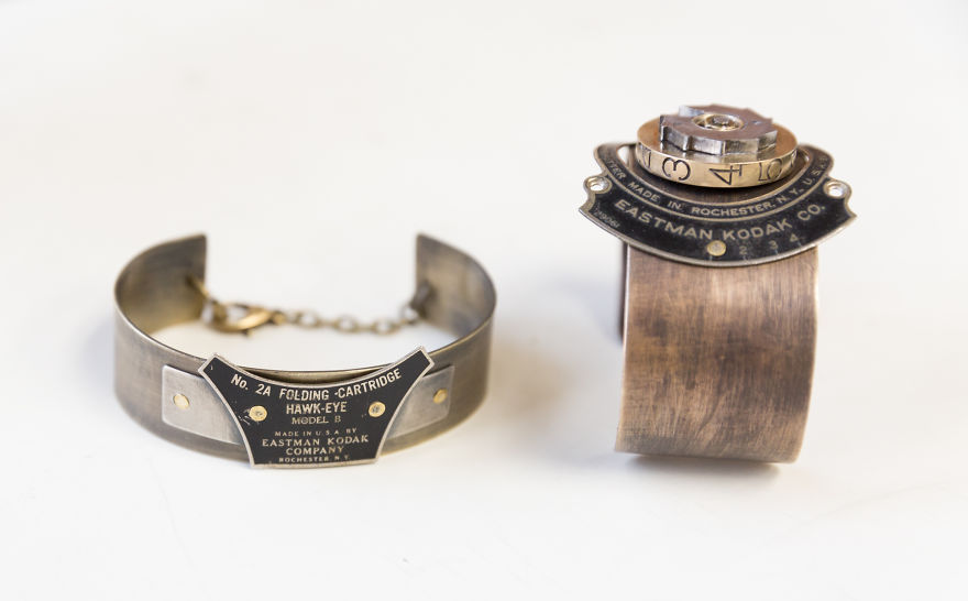 Watch An Artist In Detroit Take Apart Vintage Machines To Create Beautiful Pieces Of Jewelry
