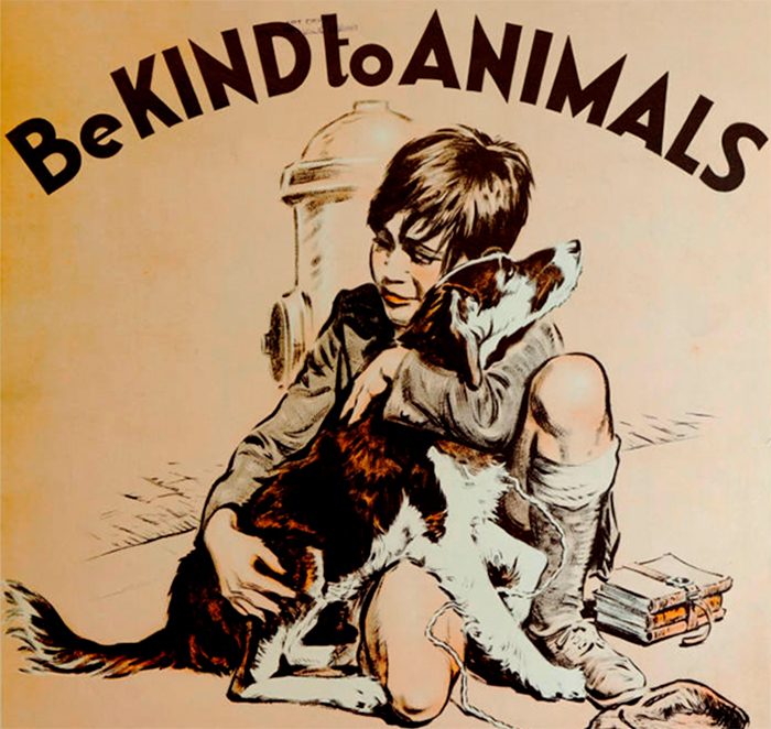 17 Posters From The 1930s, The Age Of Great Depression, That Promote Kindness To Animals