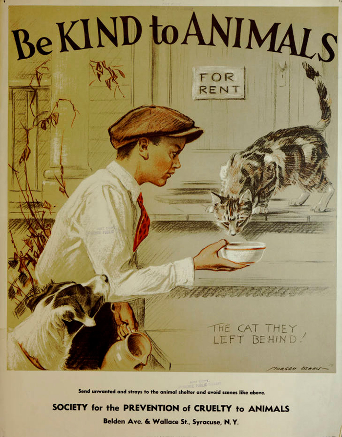 17 Posters From The 1930s, The Age Of Great Depression, That Promote  Kindness To Animals | Bored Panda