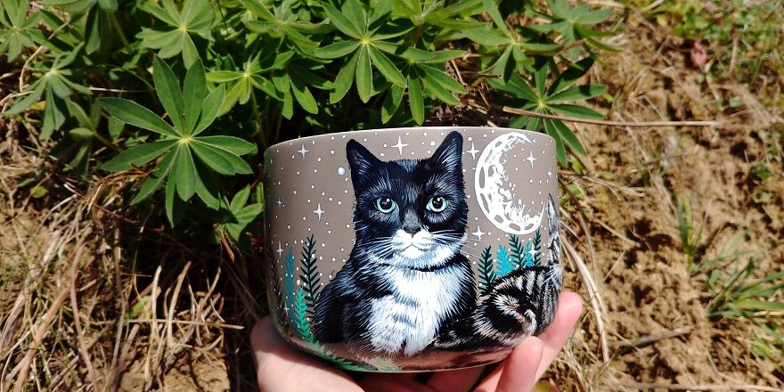 Custom Cat Mug Idea For Home Decor